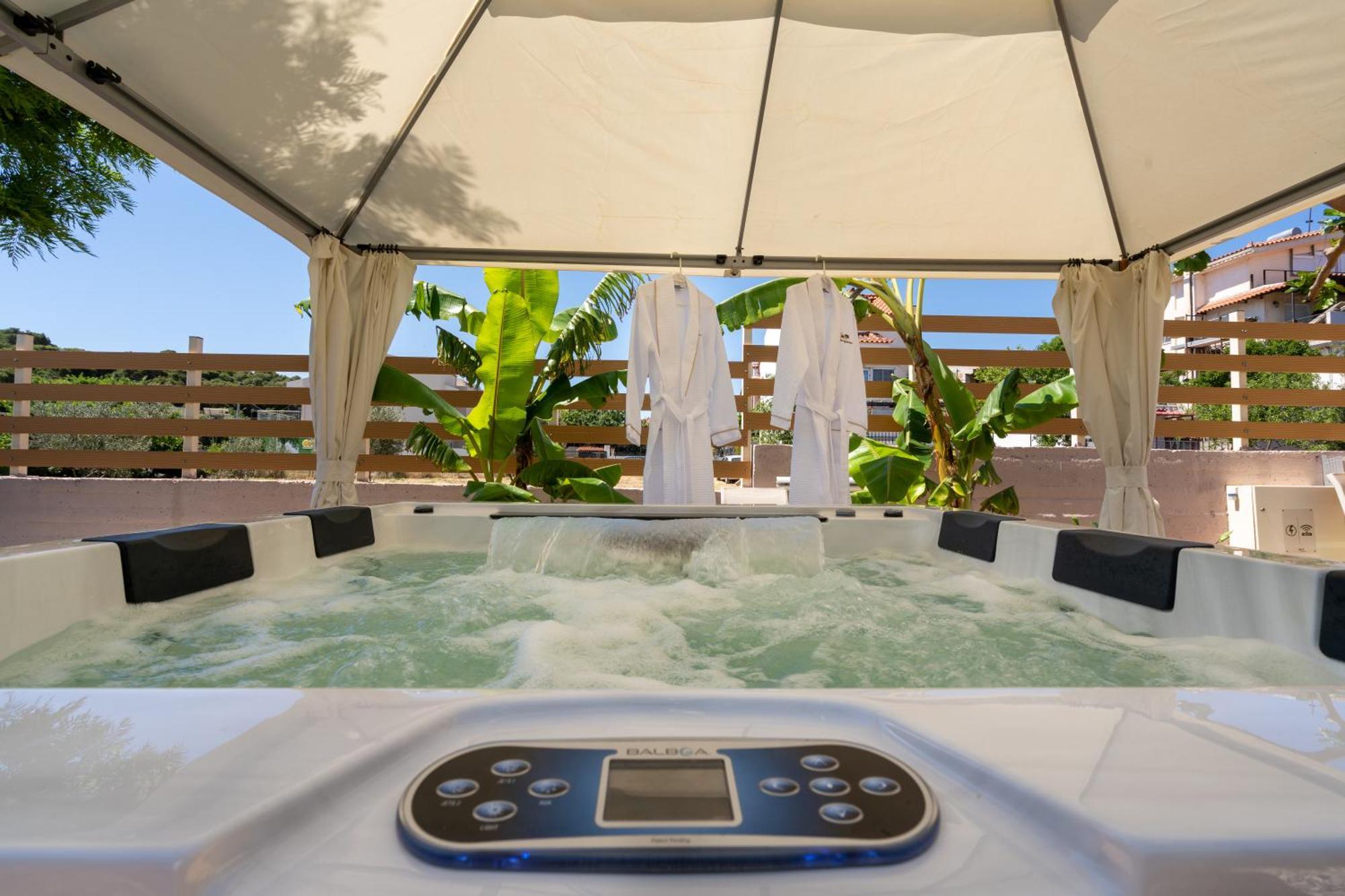 Modular Bungalows With Heated Pool Artemis Greece Exterior foto